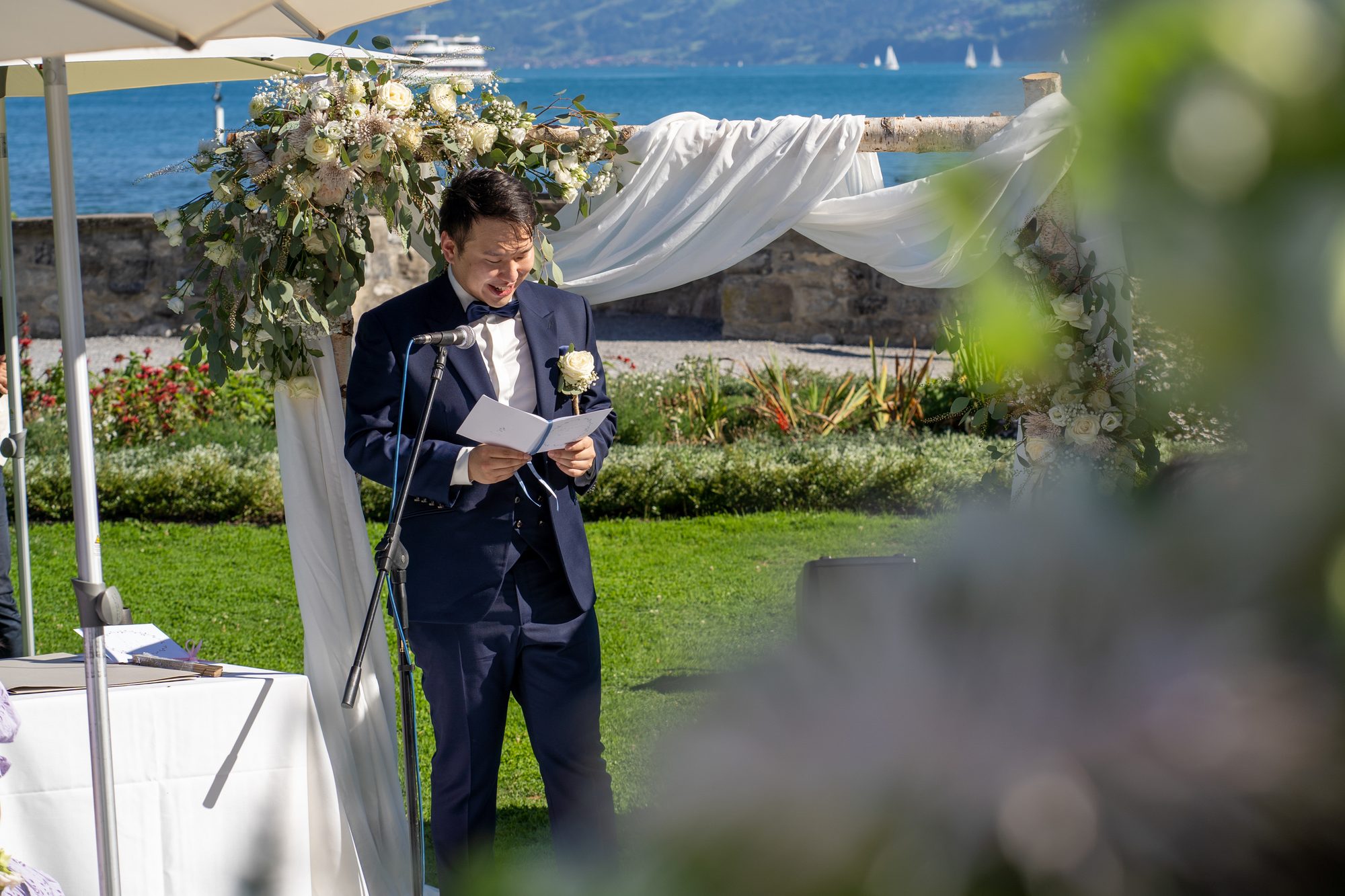 Hochzeit Suru & Rui — Genfersee