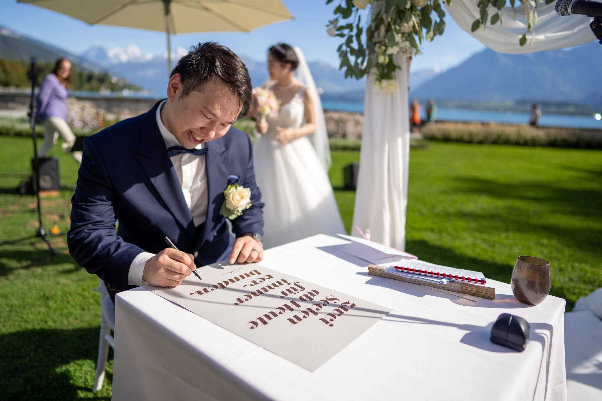 Hochzeit Suru & Rui — Genfersee