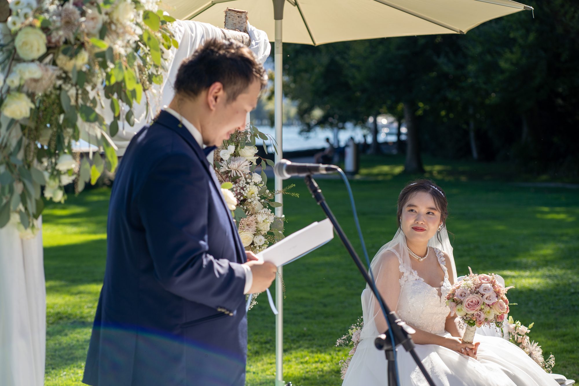 Hochzeit Suru & Rui — Genfersee